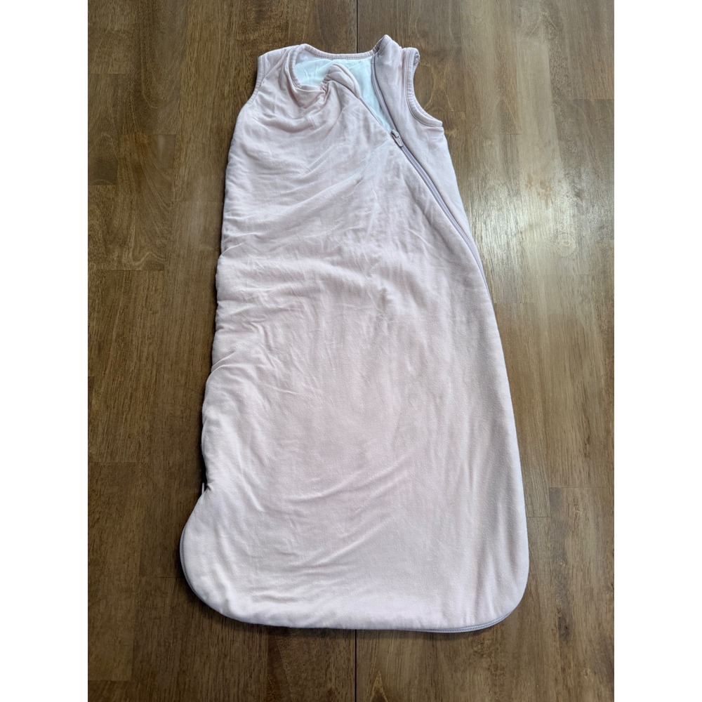 Kyte Baby Sleep Bag 1.0 TOG Bamboo Rayon Sleep Sack Blush Pink Size Small